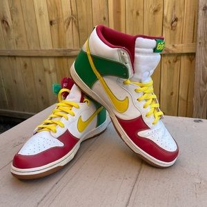 Nike Dunk High Rasta size 13